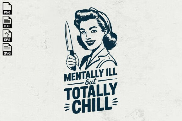 Completely Unhinged SVG, Retro Housewife Review