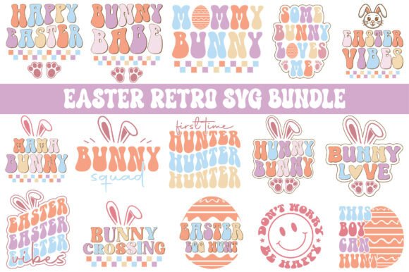 Easter Retro SVG Bundle Review
