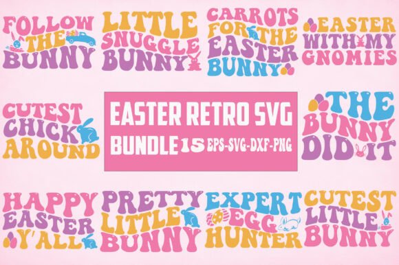 Easter Retro SVG Design Bundle Review