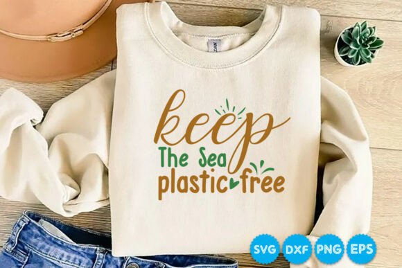 Keep the Sea Plastic Free SVG Design Review