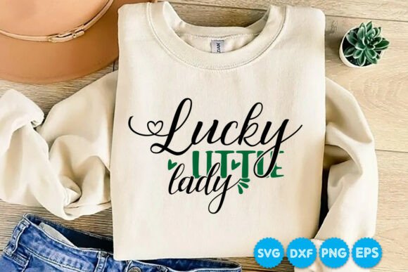 Lucky Little Lady St Patricks Day Svg Review