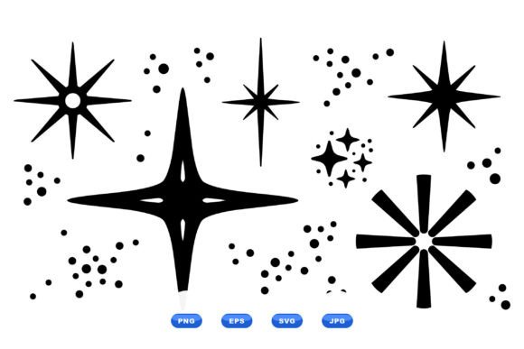Retro Starburst SVG Elements Review