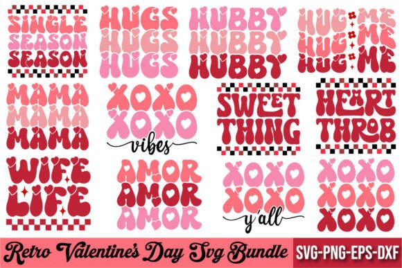 Retro Valentine’s SVG Review