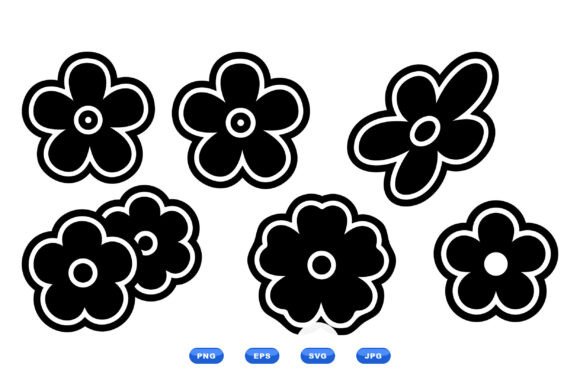 Review: Retro Flower SVG Icons for Embroidery Projects