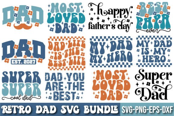 Reviewing the 11 Retro Dad SVG Bundle