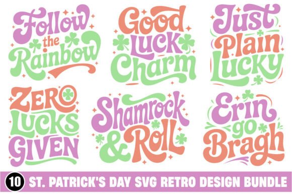 St. Patrick’s Day SVG Retro Bundle Review