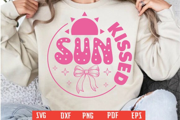 Striped Sunkissed PNG Retro Summer SVG Review